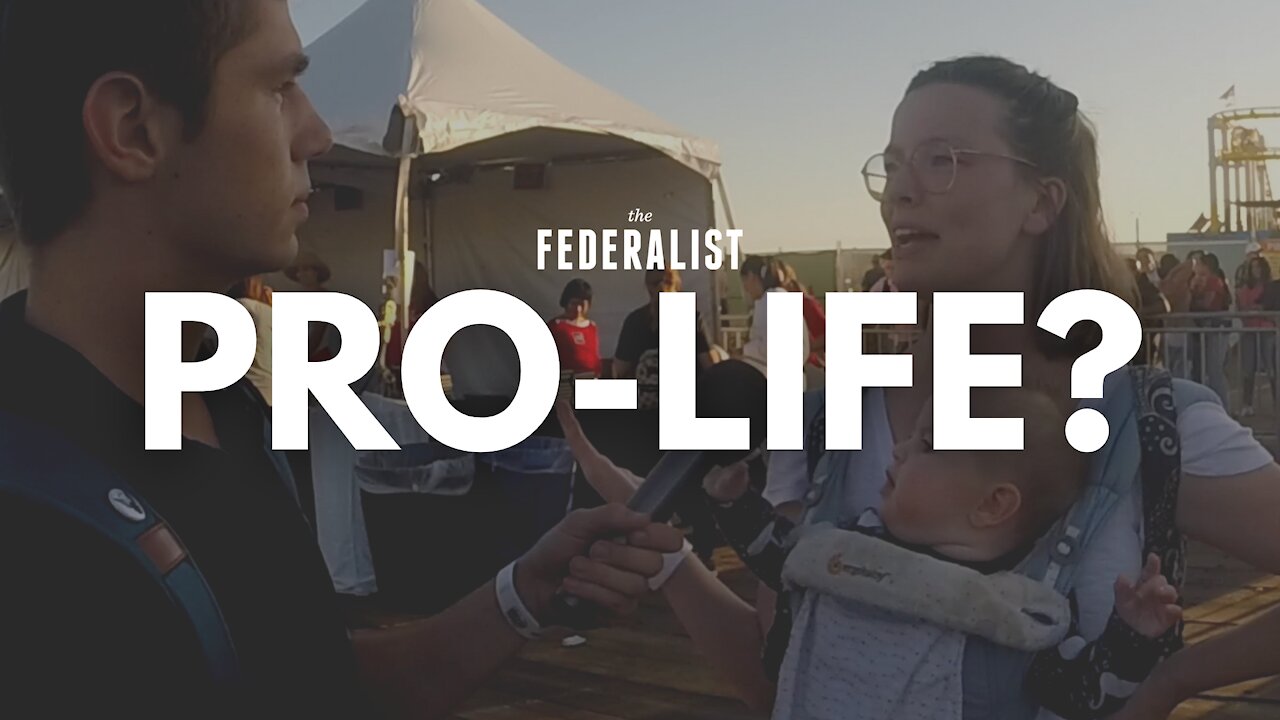 Pro-Life Demonstrators Explain Their Beliefs