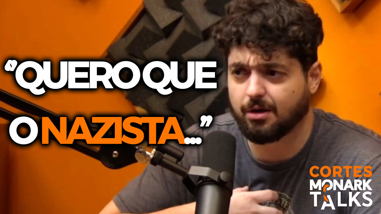 MONARK FALOU SOBRE NAZISMO DE NOVO | CORTES MONARK TALKS!