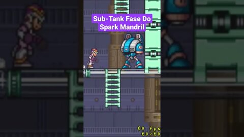 Como Pegar o Sub-Tank na Fase do Spark Mandrill - Mega Man X - Snes