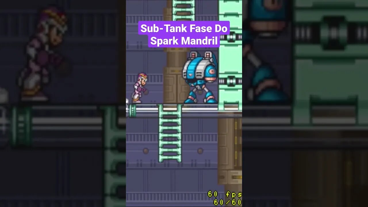 Como Pegar o Sub-Tank na Fase do Spark Mandrill - Mega Man X - Snes