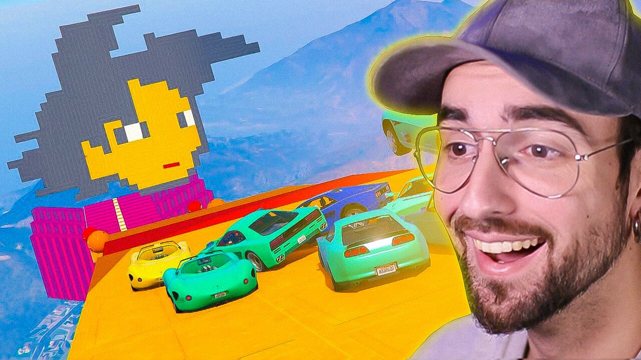 fui DESAFIADO pelo KAZZIO nesta MEGA RAMPA do GOKU! - GTA 5 ONLINE