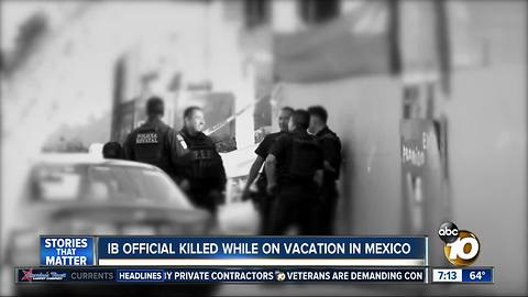 IB official killed while vacationing in Mexico