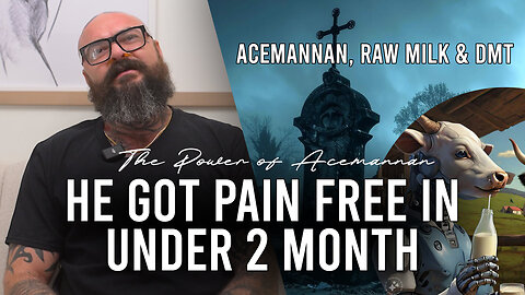 From Pain to Zero with a Graveyard & Construction Worker. And some Raw Milk and DMT!