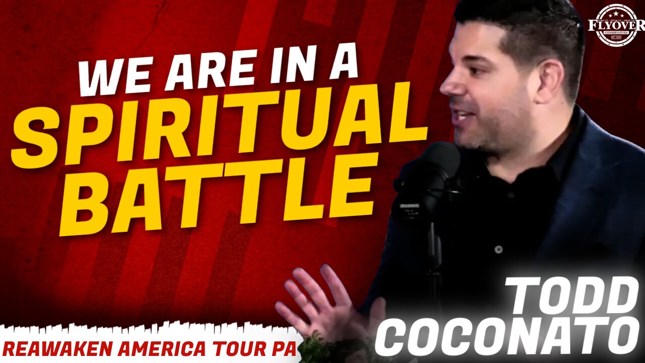 FULL INTERVIEW: We are in a Spiritual Battle with Pastor Todd Coconato | ReAwaken America Tour PA