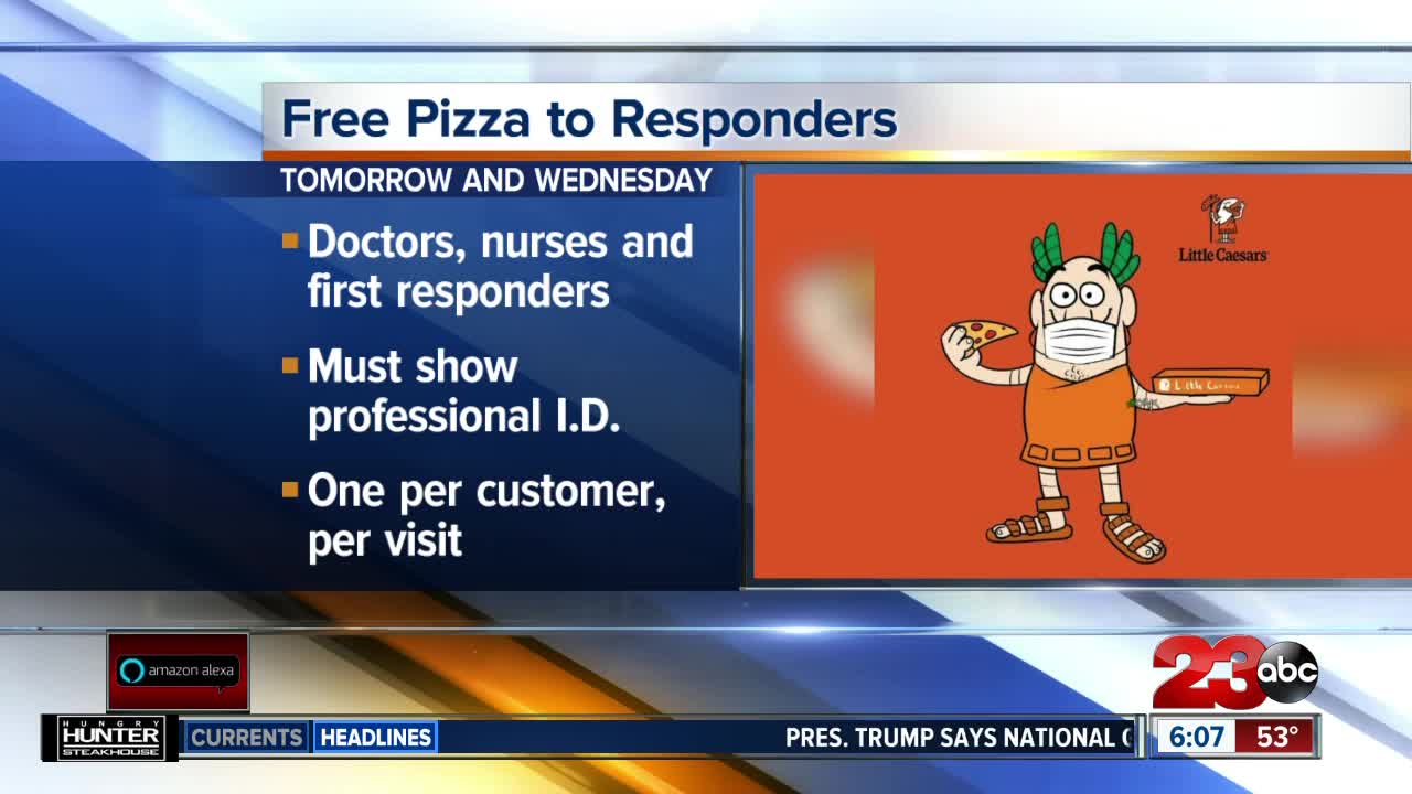 Little Caesars free pizza