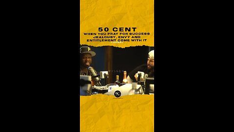 #50cent When you pray for success jealousy, envy and entitlement come with it. 🎥 @djdrama