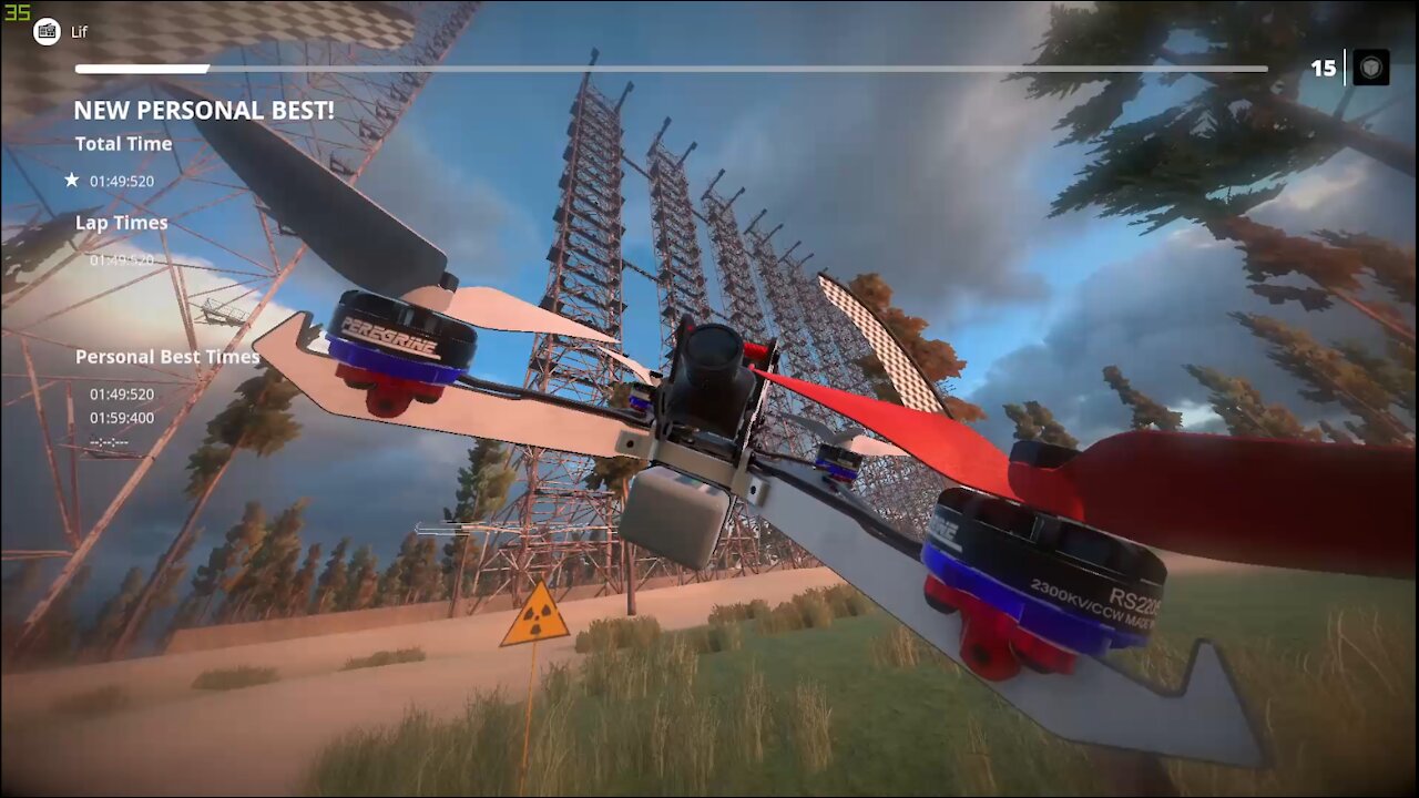 Liftoff(Russian Woodpecker) - Single lap 1:49:520