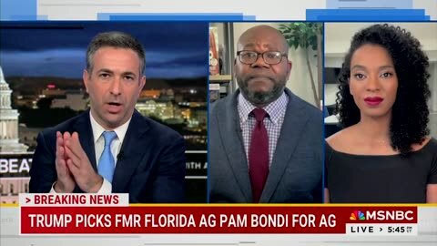 MSNBC Panel Melts Down In Reaction To Trump&apos;s AG Pick: &apos;Dangerous And Effective&apos;