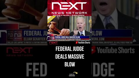 Federal Judge Deals MASSIVE Blow #shorts