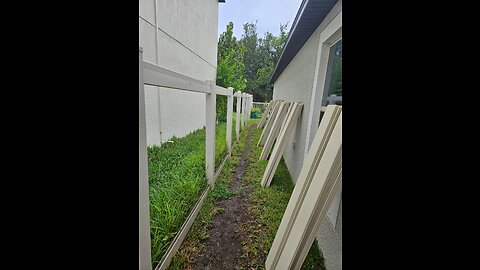 Hurricane fence, Storm removable fence, Fence Friend, Tampa Florida.