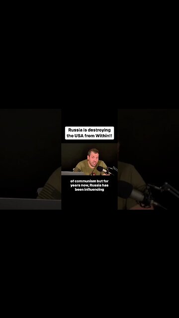 Russia is Destroying the USA from within!!! #shorts