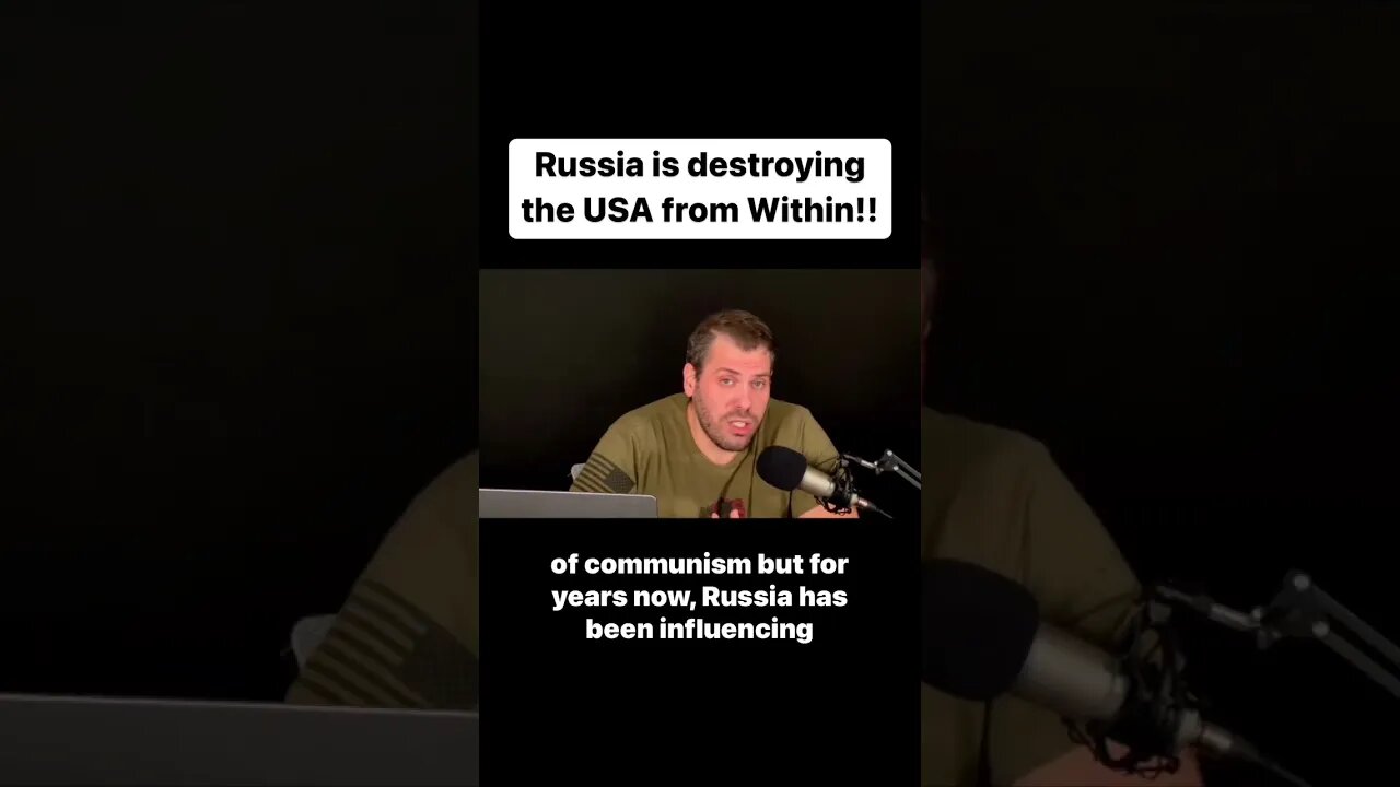 Russia is Destroying the USA from within!!! #shorts