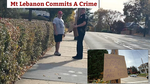 Mt Lebanon Commits A Crime