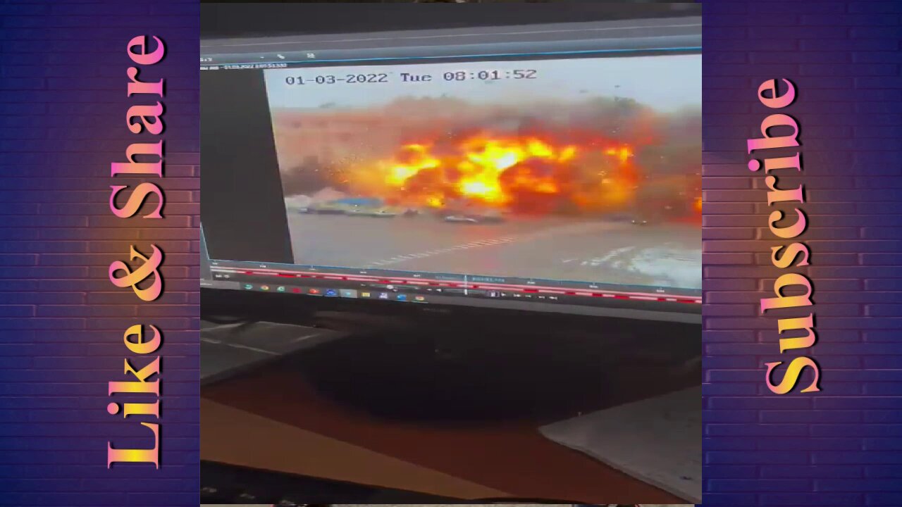 Video appears to show morning missile attack on Kharkiv Regional State Administration Building