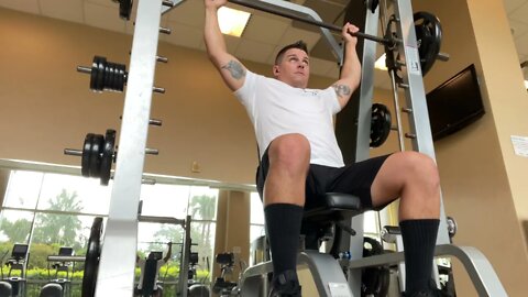 Travel Lifts - Smith Machine Shoulder Press