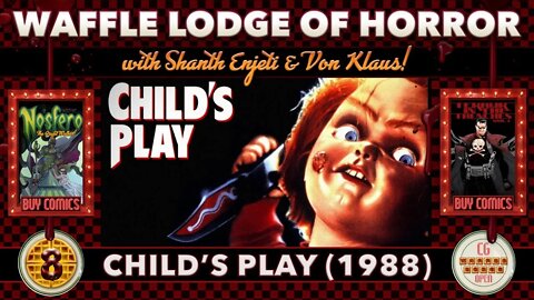 LIVE! 🩸 WAFFLE LODGE OF HORROR 🩸 | EPISODE 8: "CHILD'S PLAY" (1988)