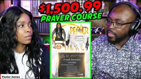 JUANITA BYNUM 1,500.99 Prayer Course is a too EXPENSIVE. Jesus's is Free. [Pastor Reaction]