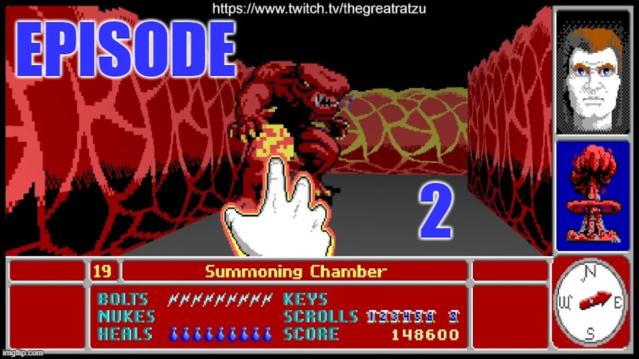 Chatzu Plays Catacomb 3-D Episode 2 - Figuring Things Out