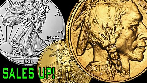 US Mint Gold & Silver Bullion Sales UP! What About Platinum?