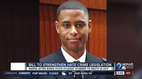 Family of slain Lt. Richard Collins III push for tougher hate crime laws