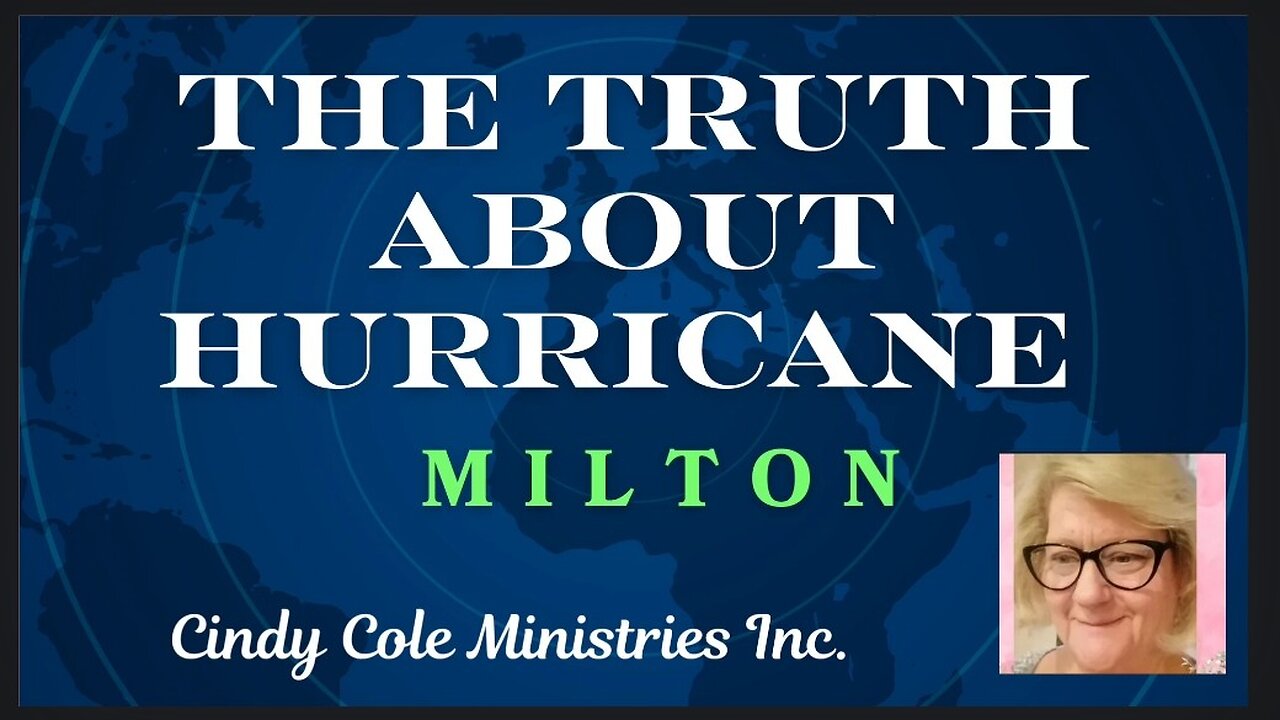 The Truth About Hurricane Milton