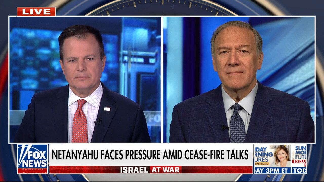 Mike Pompeo: Biden Administration Knows That Israel-Hamas Cease-Fire Proposal Isn't Going To Work