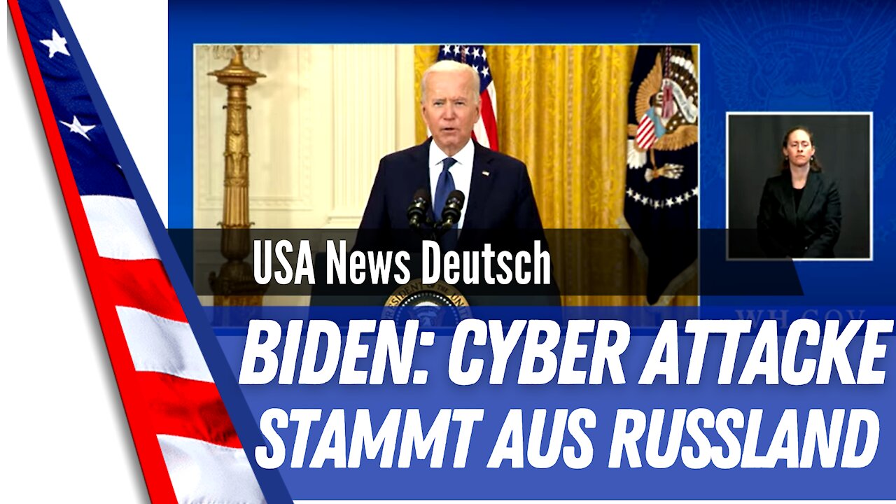 Biden sagt Cyberattacke stammt aus Russland
