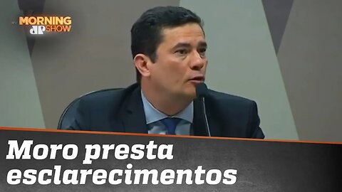 “Único herói brasileiro”, Moro fala no Senado sobre vazamentos