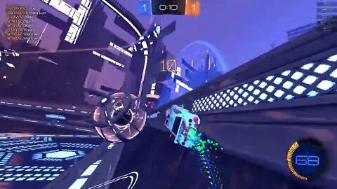 Fun Buzzer Beater in Dropshot Rocket League