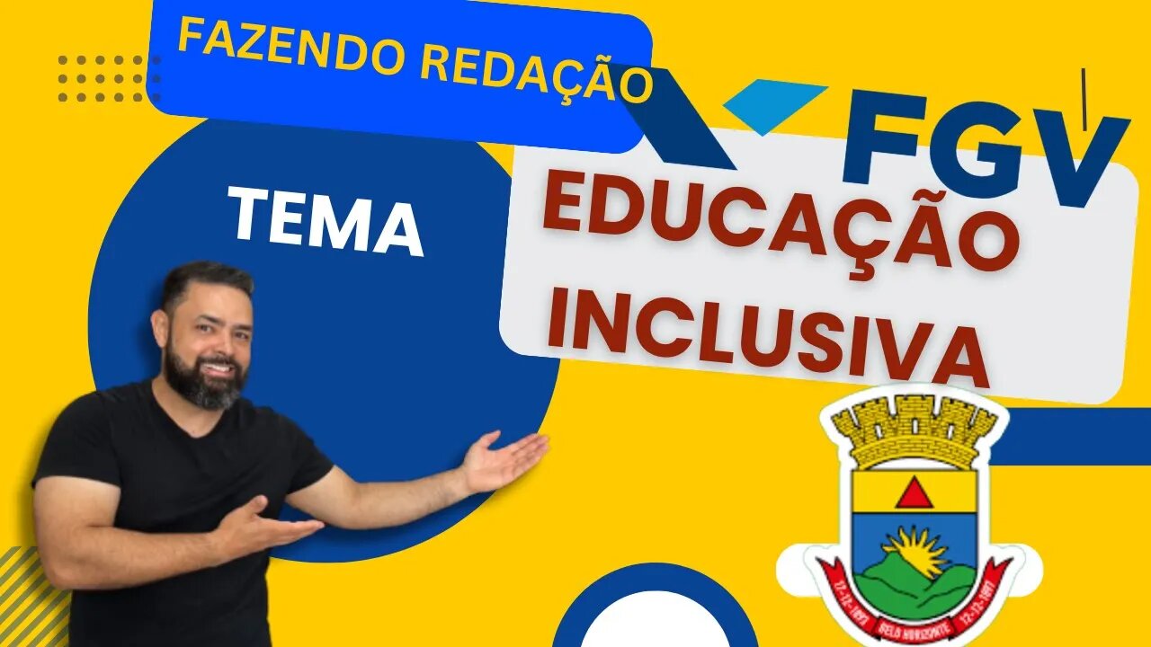 Redação (PBH 2023): como fazer o tema "Educação inclusiva"