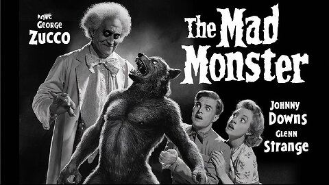 THE MAD MONSTER (1942) Johnny Downs, George Zucco & Anne Nagel | Drama, Romance | B&W