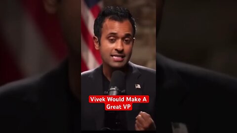 Vivek would make a great VP. #vivek #vivekramaswamy #trump #maga