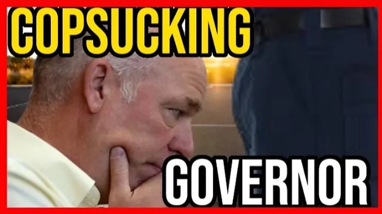 Cop Sucking Governor Wants More Money For More Cops To Enact More Oppressive Policing