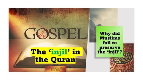 The [Gnostic] Injil pt2. Why did Mohammed not preserve it?