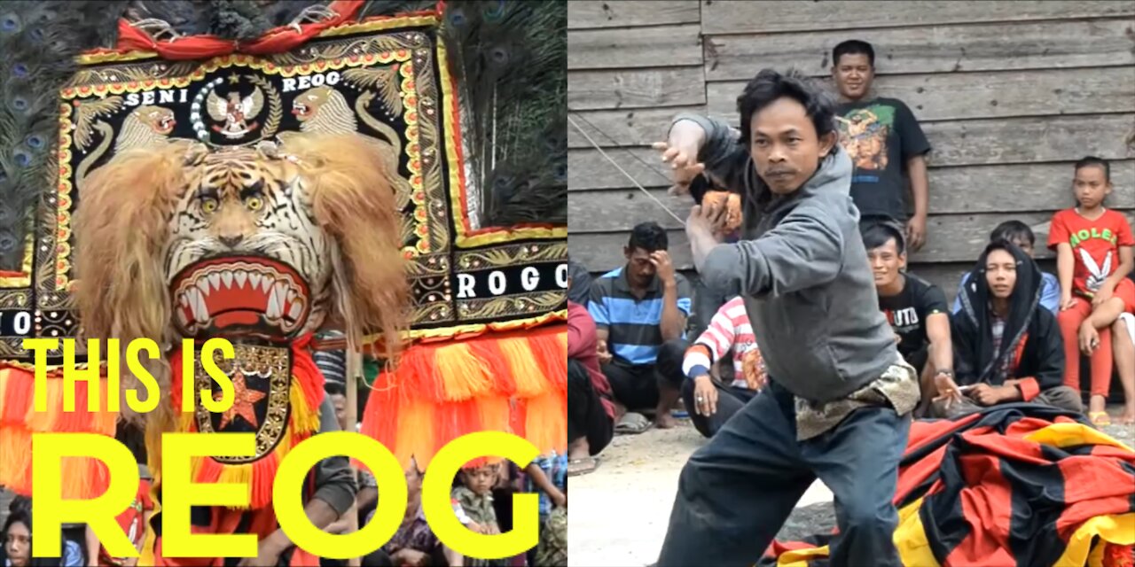 This is REOG Tradisional Art