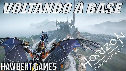 Entrando na base dos Zeniths depois de zerar o jogo Horizon Fobidden West
