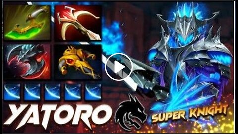 Yatoro Sven Super Knight - Dota 2 Pro Gameplay