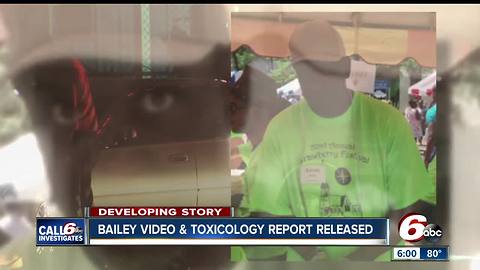Aaron Bailey vehicle video and toxicology report released