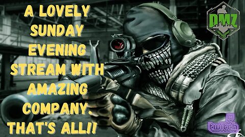 LOVELY COMPANY ... LOVELY STREAM ... WHAT MORE COULD YOU WANT ON A SUNDAY EVE!!