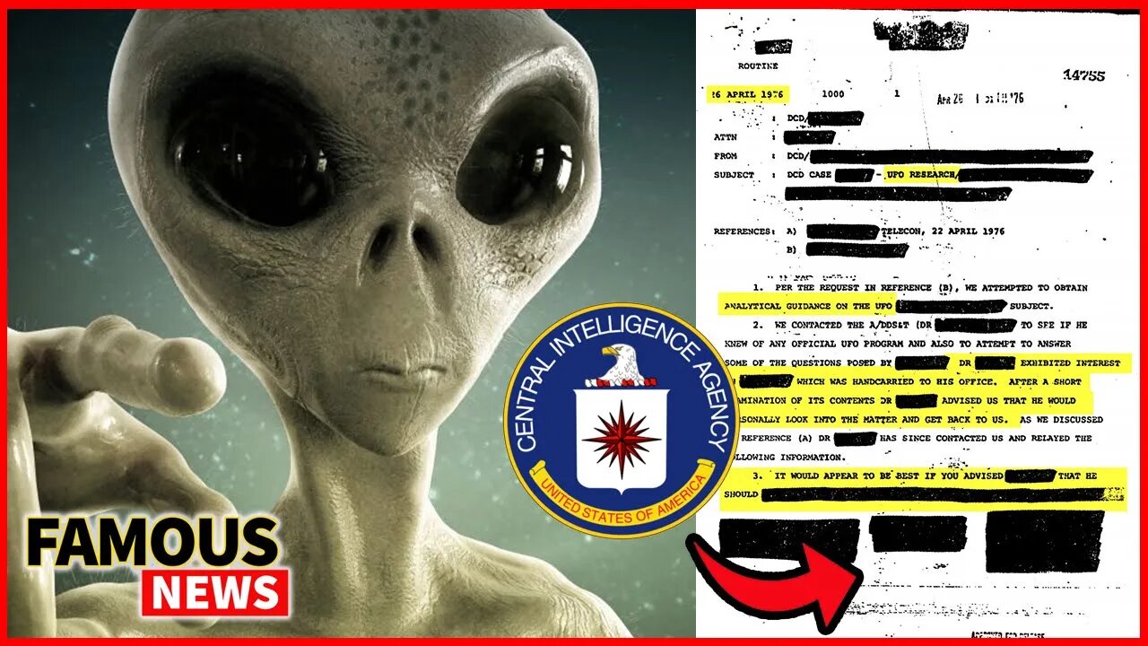 US Government Declassifies 700 UFO Sightings Onto Black Vault .com | Famous News