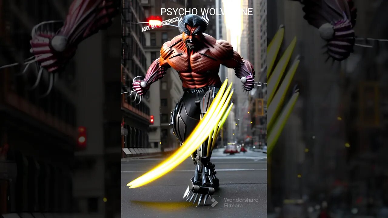 Psycho Wolverine #shorts