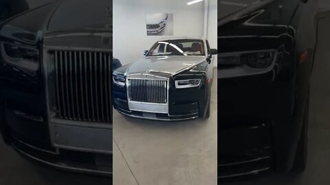 Rolls Royce And Bentley In A Garage