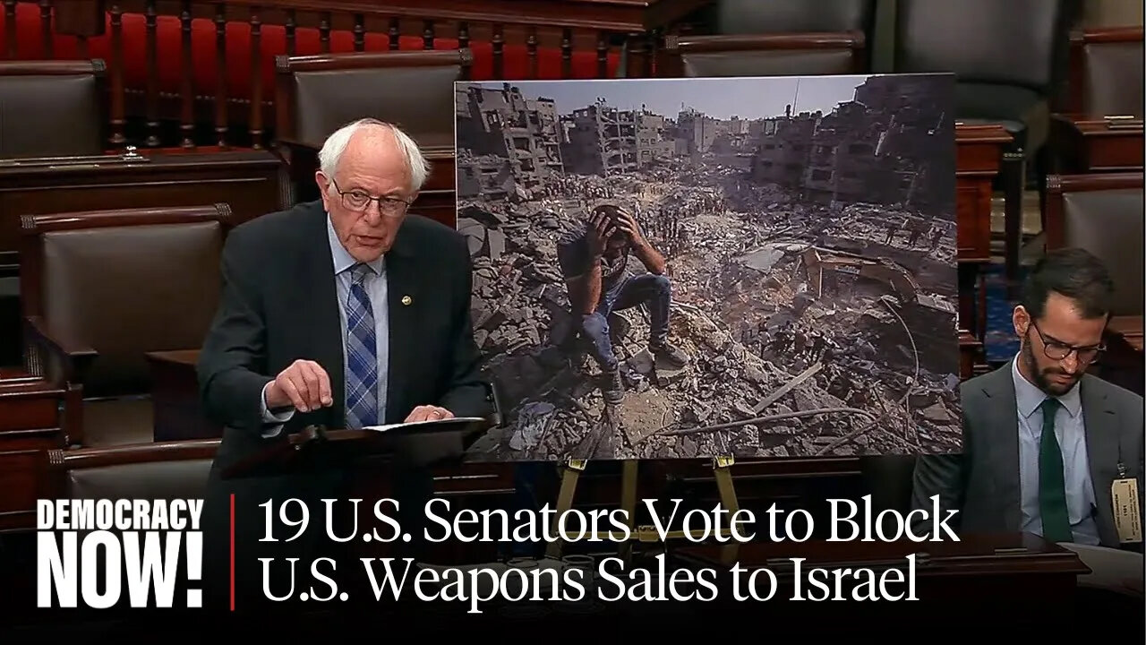 19 U.S. Senators Back Bernie Sanders' Bills to Block Arms Sales to Israel