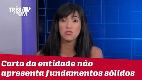 Bruna Torlay: Fiesp pede paz entre os poderes de maneira seletiva