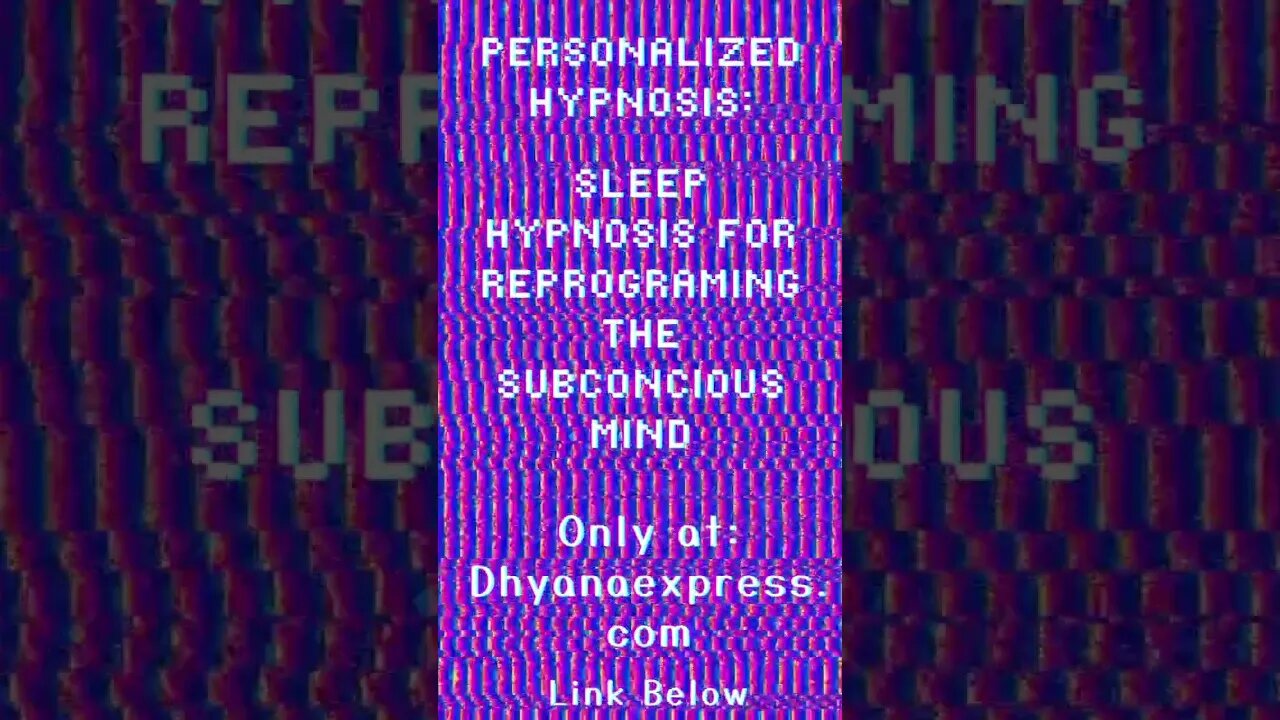 Personal Hypnosis - Reprogram your Sub Conscious Mind - Break free from Conditioning