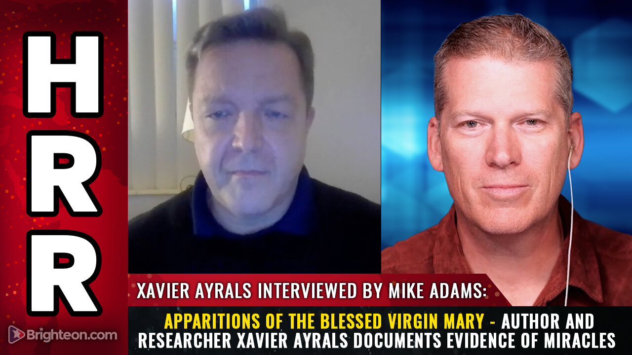 Author and researcher Xavier Ayrals documents evidence of MIRACLES FROM GOD