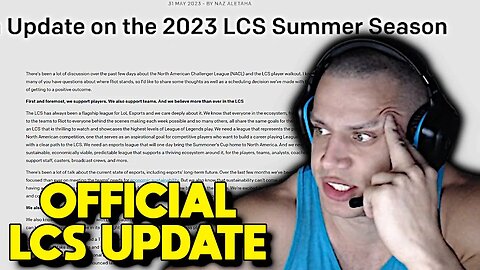 Tyler1 on LCS UPDATE