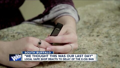 Local vape shop reacts to delay of e-cig ban