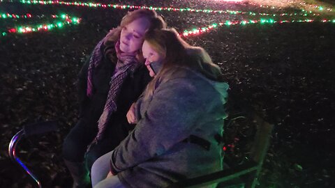Family Time and Christmas Lights