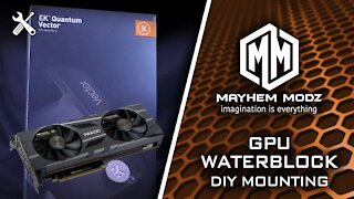 GPU WATERBLOCK mounting DIY